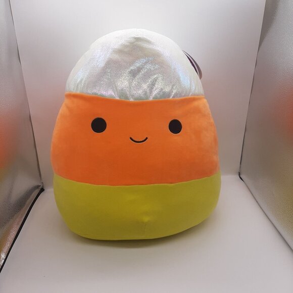 Squishmallows Cannon Candy Corn Plush Toy 20" Halloween Pillow Collectible - Picture 1 of 6